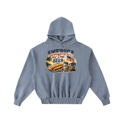 FWFL - HOT DOGS AND BEER HOODIE