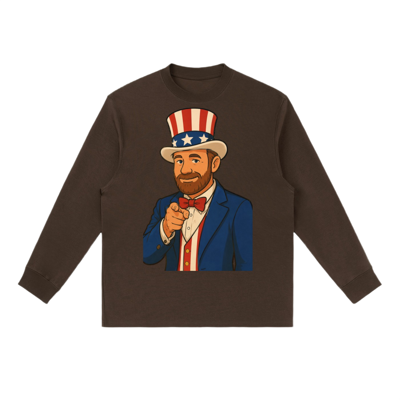 FWFL - BRIAN AS UNCLE SAM - LONG SLEEVE