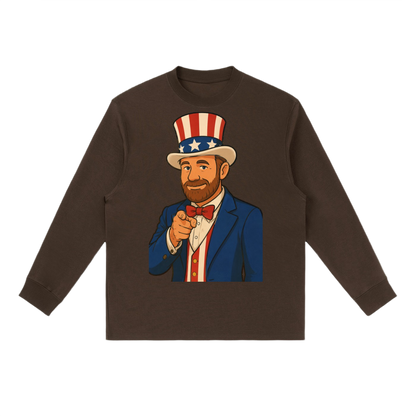 FWFL - BRIAN AS UNCLE SAM - LONG SLEEVE