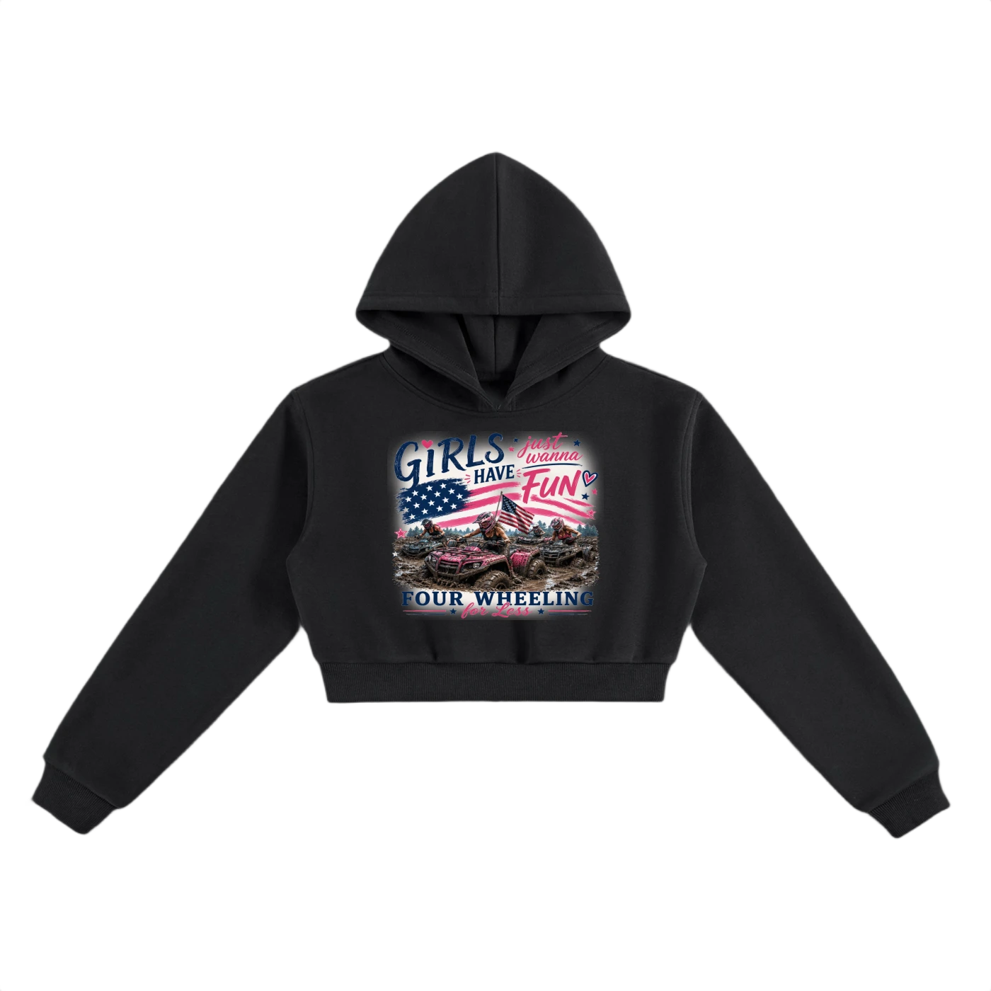 FWFL - WOMENS CROPPED HOODIE