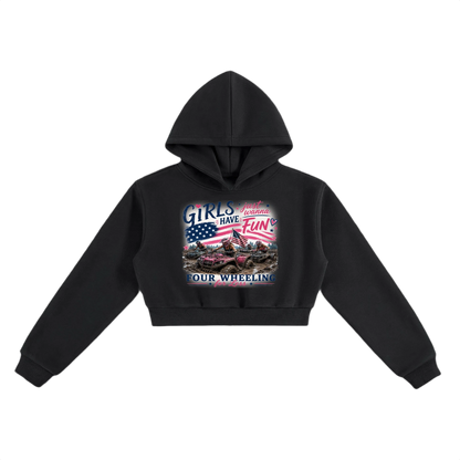 FWFL - WOMENS CROPPED HOODIE