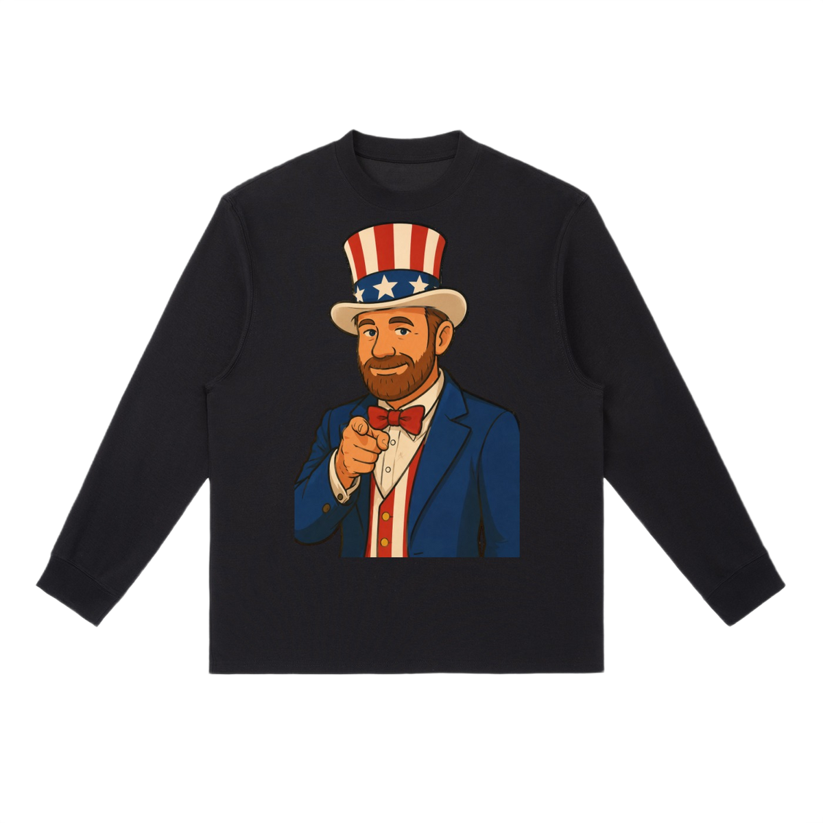 FWFL - BRIAN AS UNCLE SAM - LONG SLEEVE