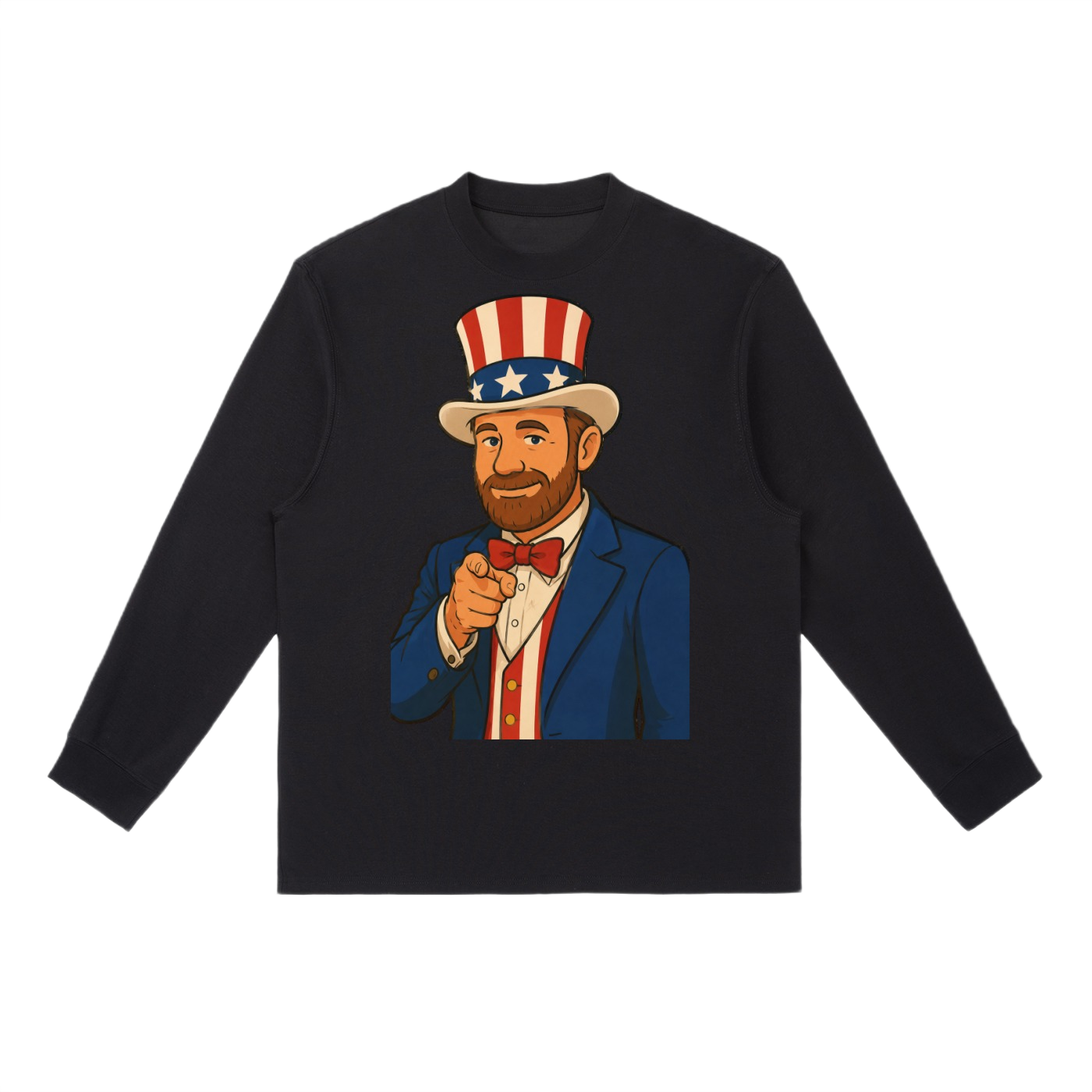 FWFL - BRIAN AS UNCLE SAM - LONG SLEEVE