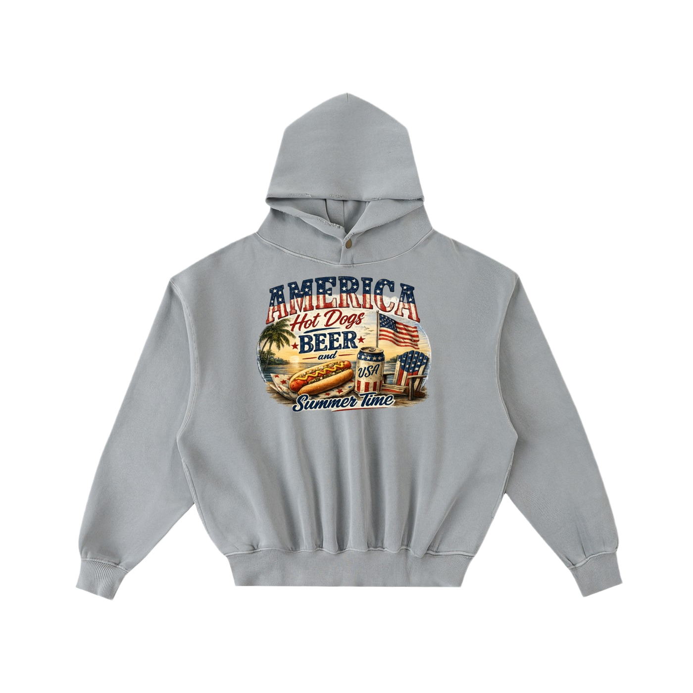 FWFL - HOT DOGS AND BEER HOODIE