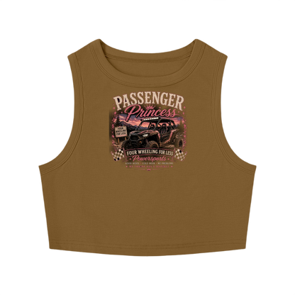FWFL - PASSENGER PRINCESS CROP TANK TOP