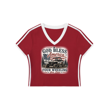 FWFL - WOMENS V NECK T-SHIRT