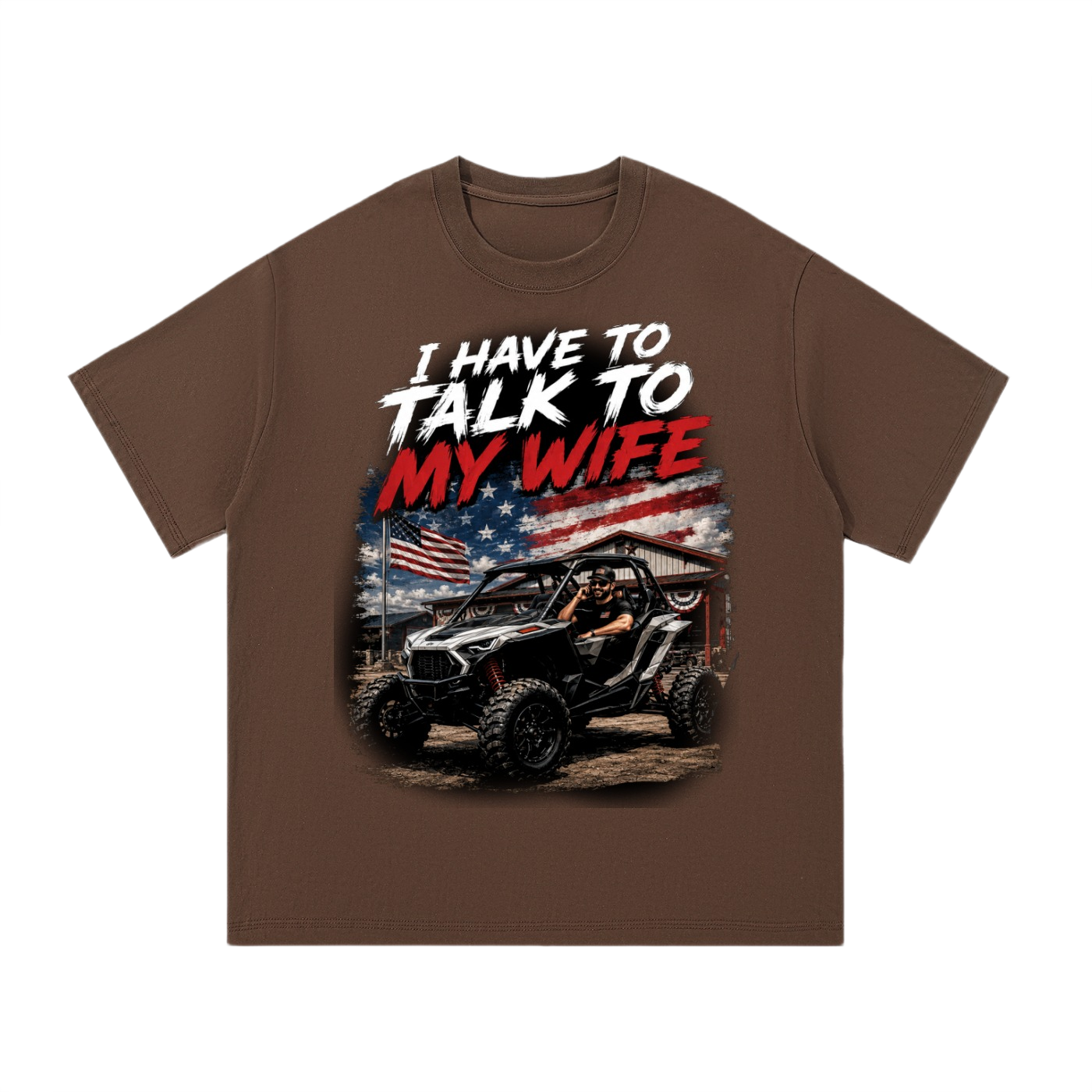 FWFL - I HAVE TO TALK TO MY WIFE T-SHIRT