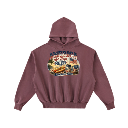 FWFL - HOT DOGS AND BEER HOODIE