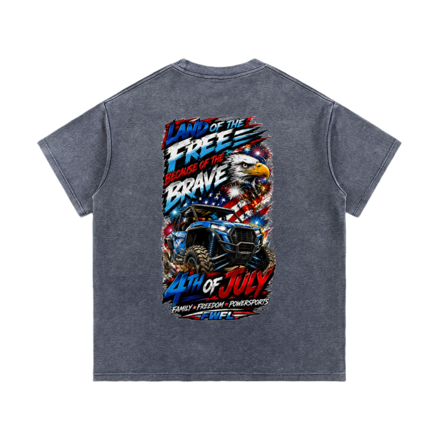 FWFL - WASHED USA T-SHIRT