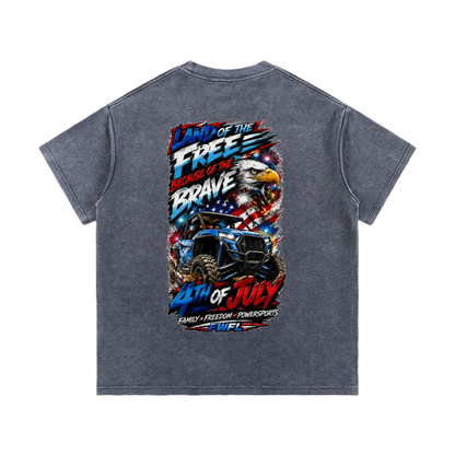 FWFL - WASHED USA T-SHIRT