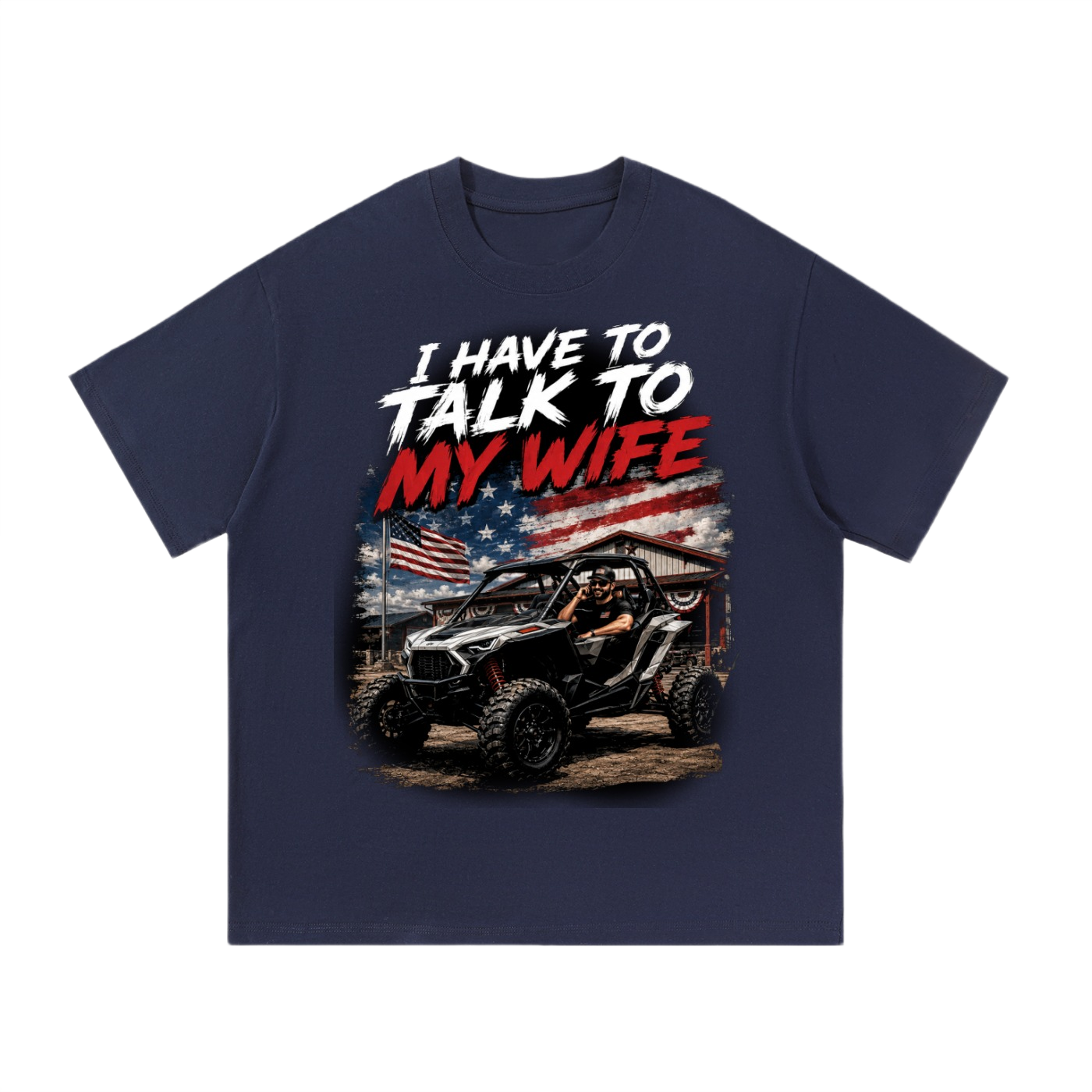 FWFL - I HAVE TO TALK TO MY WIFE T-SHIRT