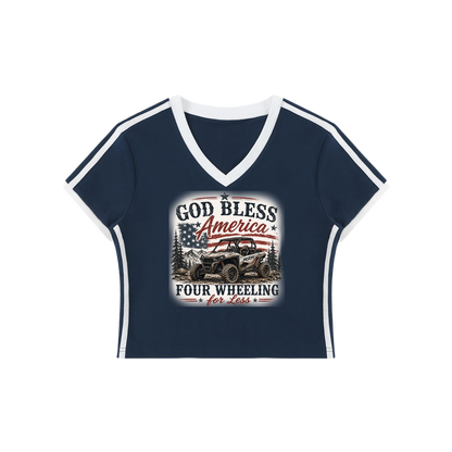 FWFL - WOMENS V NECK T-SHIRT