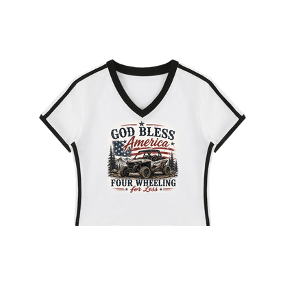 FWFL - WOMENS V NECK T-SHIRT