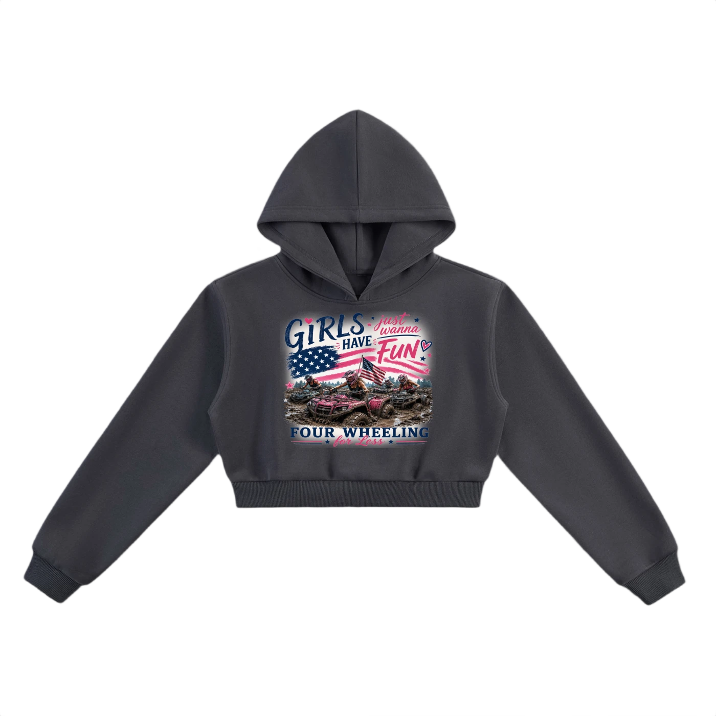 FWFL - WOMENS CROPPED HOODIE