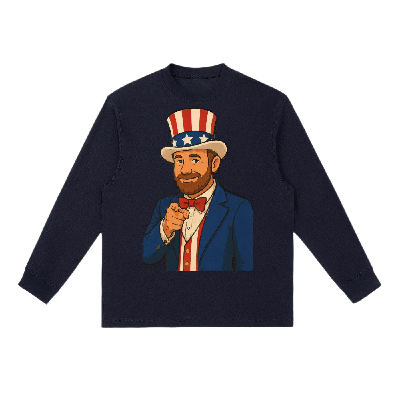 FWFL - BRIAN AS UNCLE SAM - LONG SLEEVE