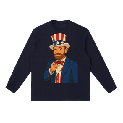 FWFL - BRIAN AS UNCLE SAM - LONG SLEEVE