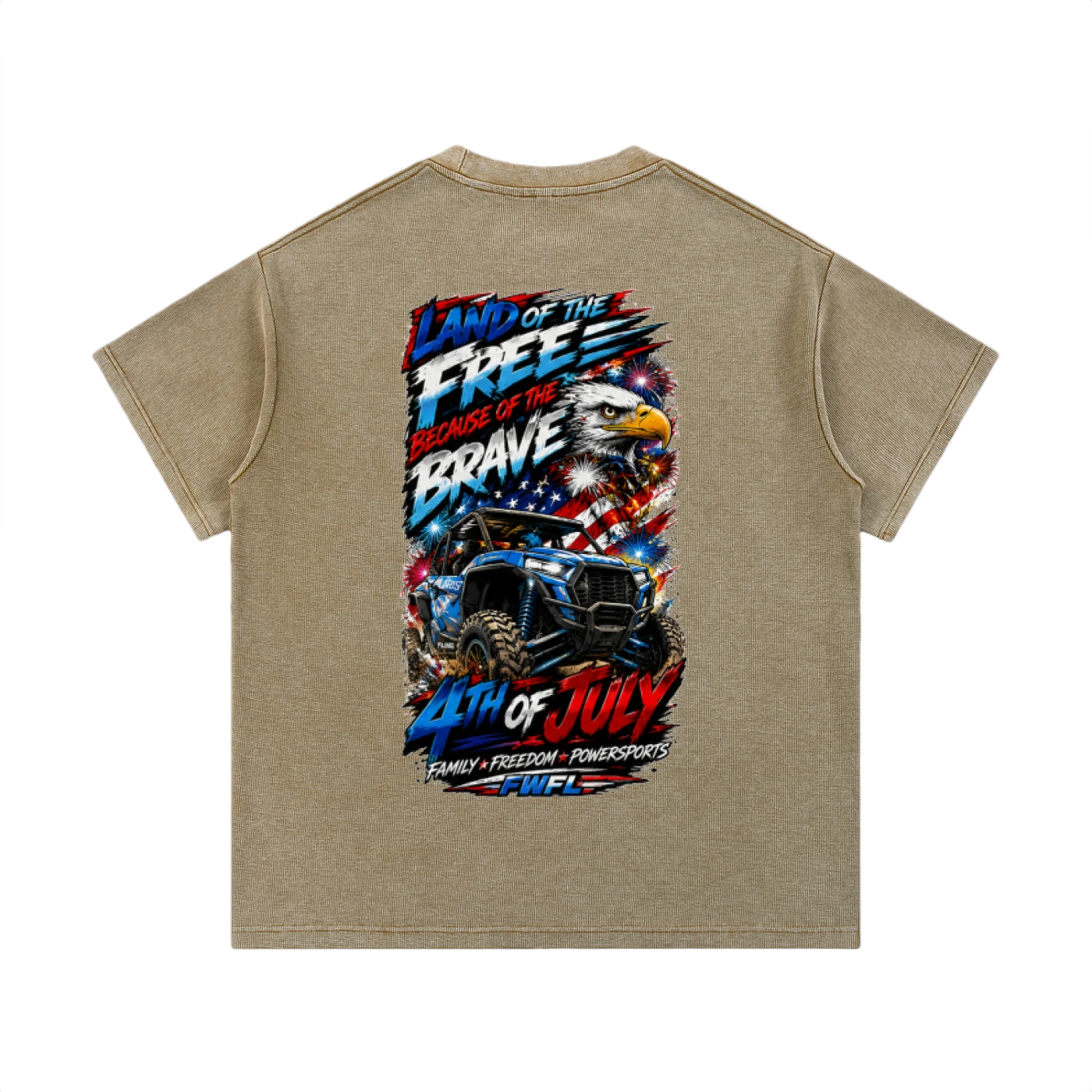 FWFL - WASHED USA T-SHIRT