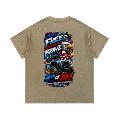 FWFL - WASHED USA T-SHIRT
