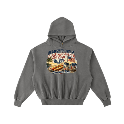 FWFL - HOT DOGS AND BEER HOODIE