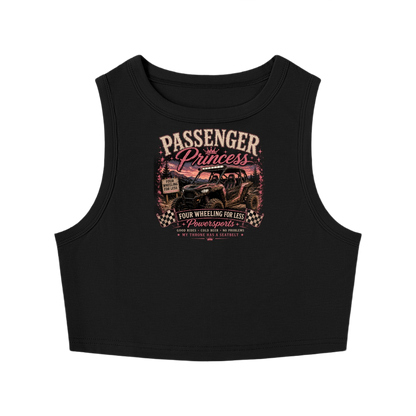 FWFL - PASSENGER PRINCESS CROP TANK TOP