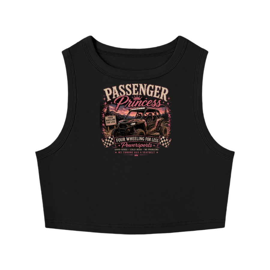 FWFL - PASSENGER PRINCESS CROP TANK TOP