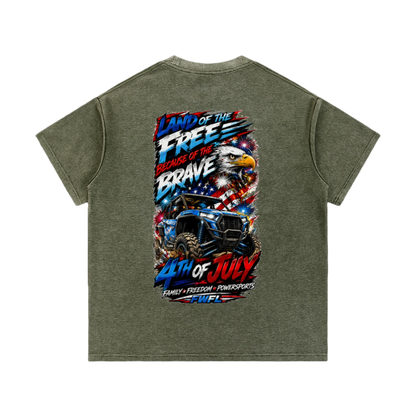 FWFL - WASHED USA T-SHIRT