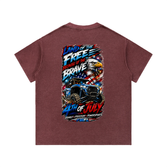 FWFL - WASHED USA T-SHIRT