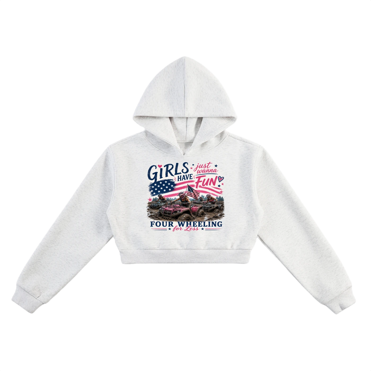 FWFL - WOMENS CROPPED HOODIE