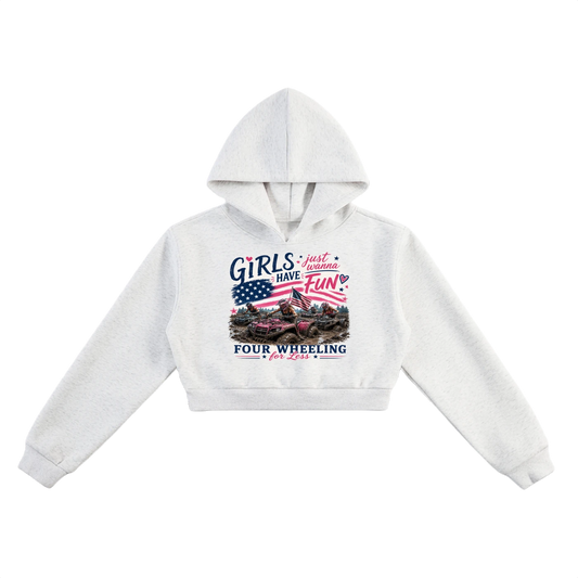 FWFL - WOMENS CROPPED HOODIE
