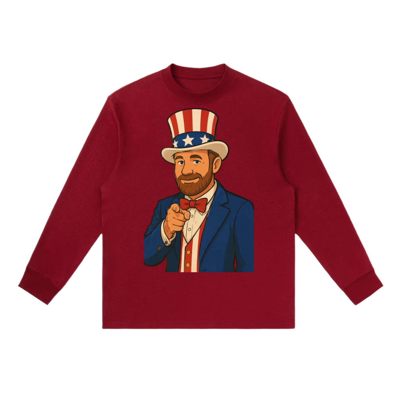 FWFL - BRIAN AS UNCLE SAM - LONG SLEEVE