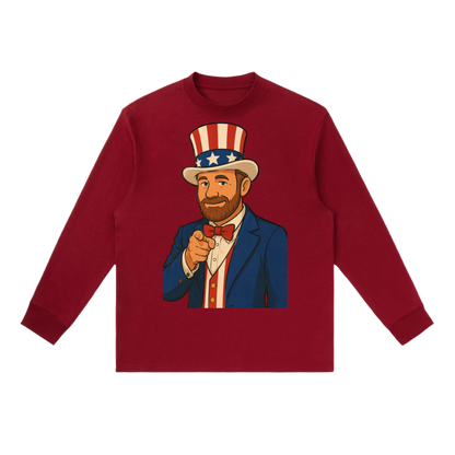 FWFL - BRIAN AS UNCLE SAM - LONG SLEEVE