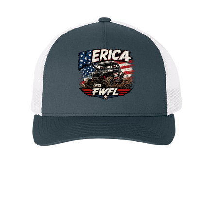 Navy/ White - 6506 - FRONT
