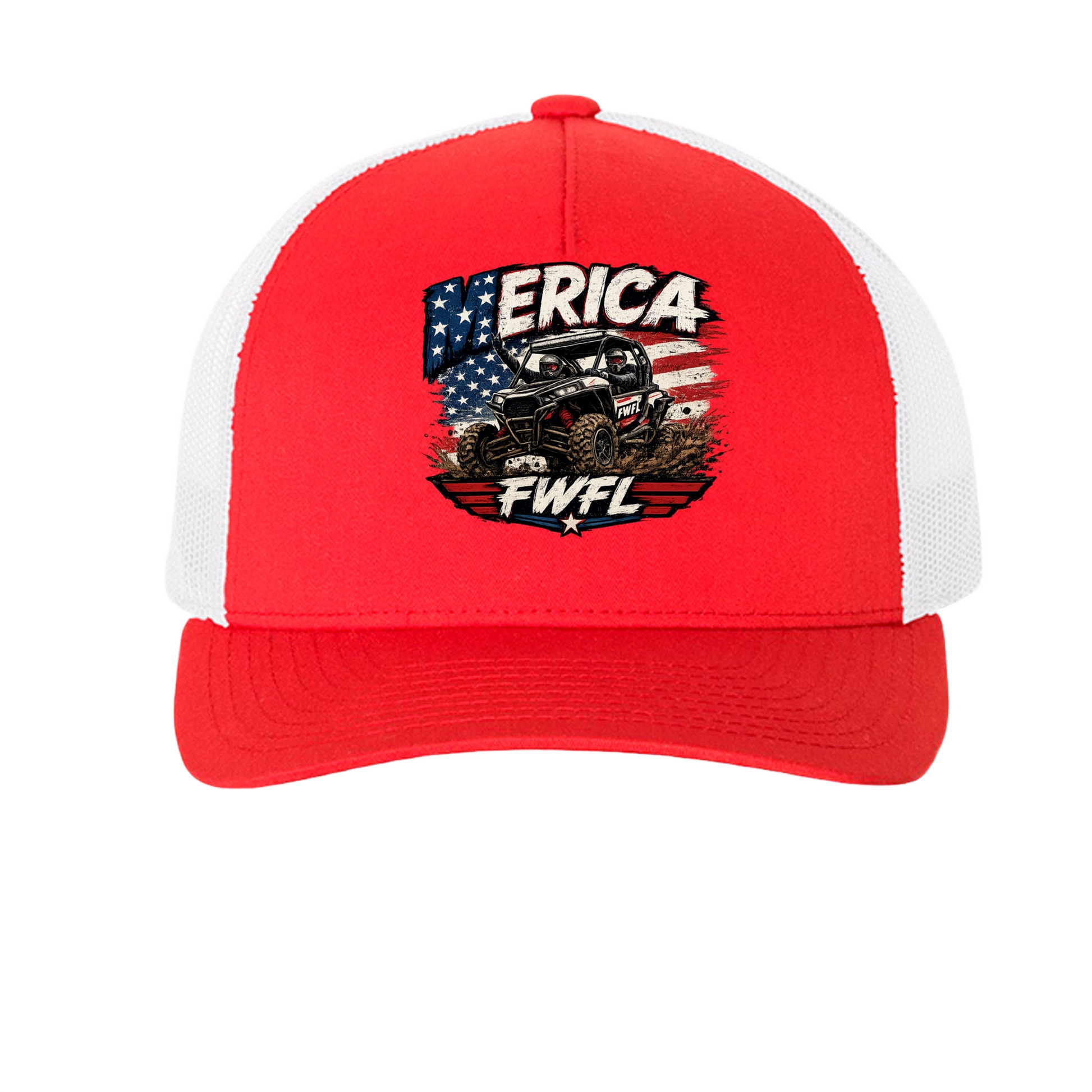 Red/ White - 6506 - FRONT