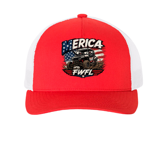 Red/ White - 6506 - FRONT