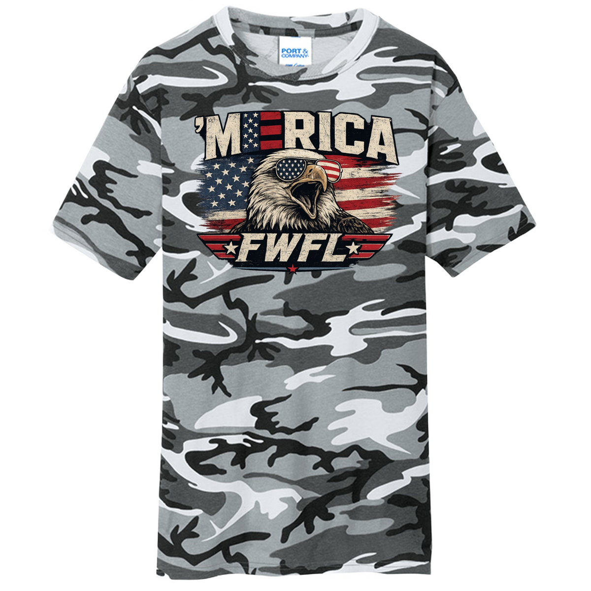 FWFL - MERICA CAMO SHIRT