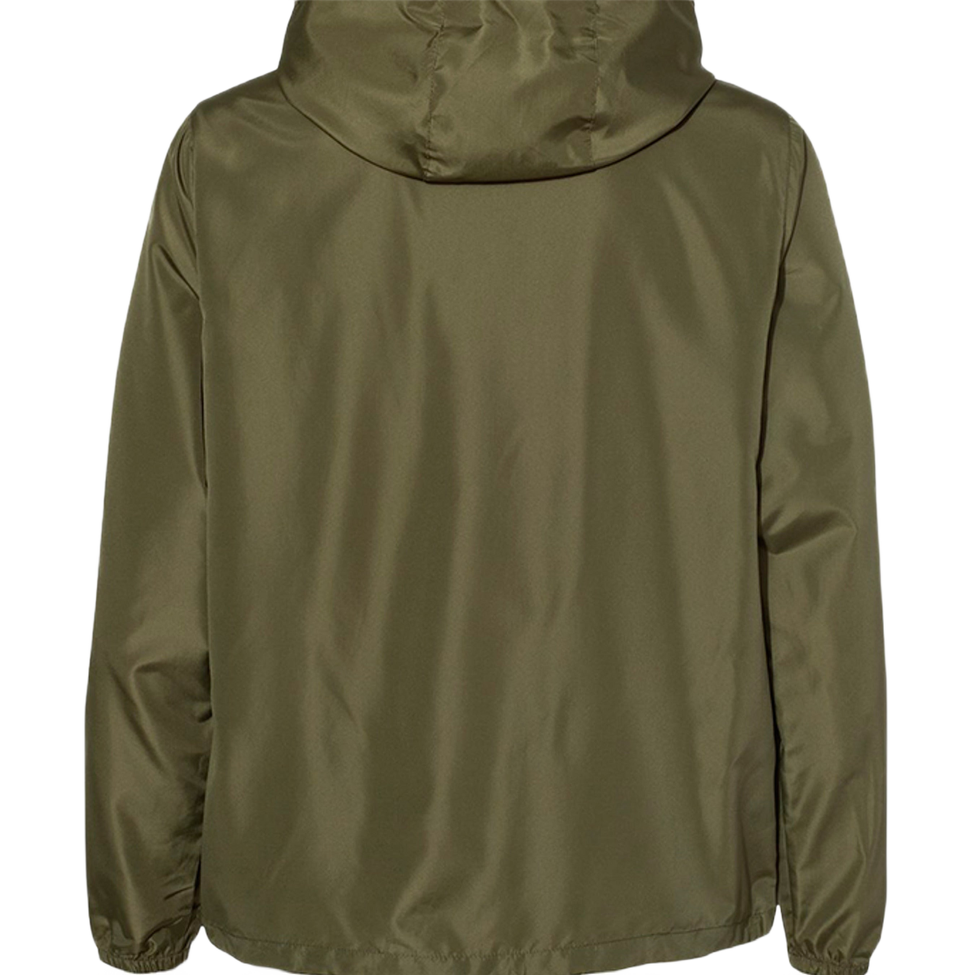 Army/ Black Zipper - EXP54LWP - BACK