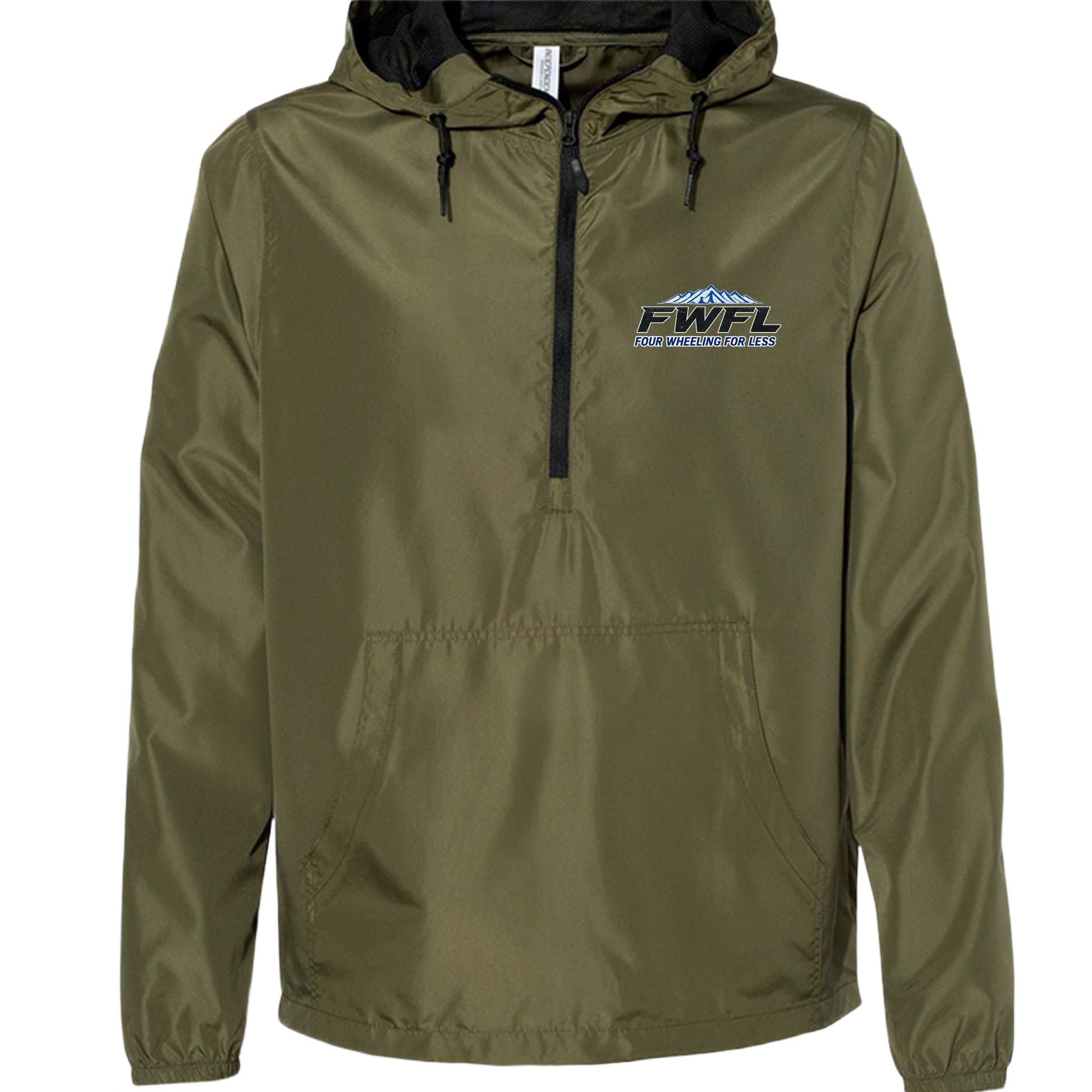 Army/ Black Zipper - EXP54LWP - FRONT